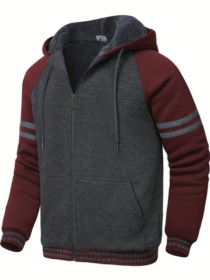 Men's Thermal Hoodie Warm Insulating