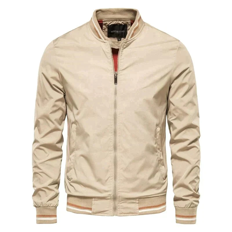 Elegant Men's Bomber Jacket