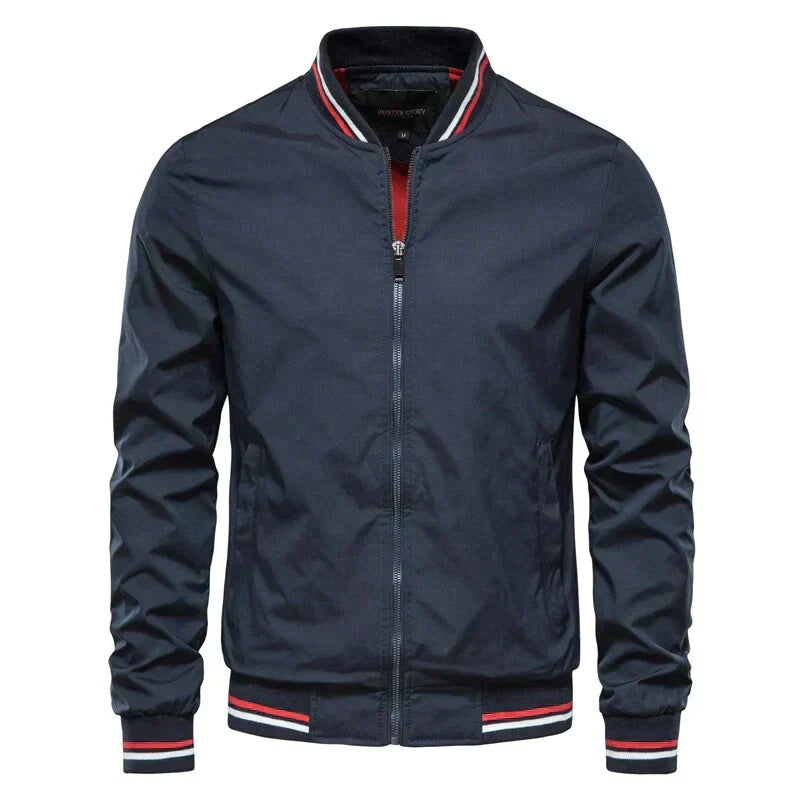 Elegant Men's Bomber Jacket