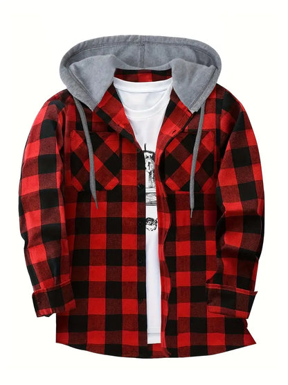 Checked Men's Jumper Modern Style