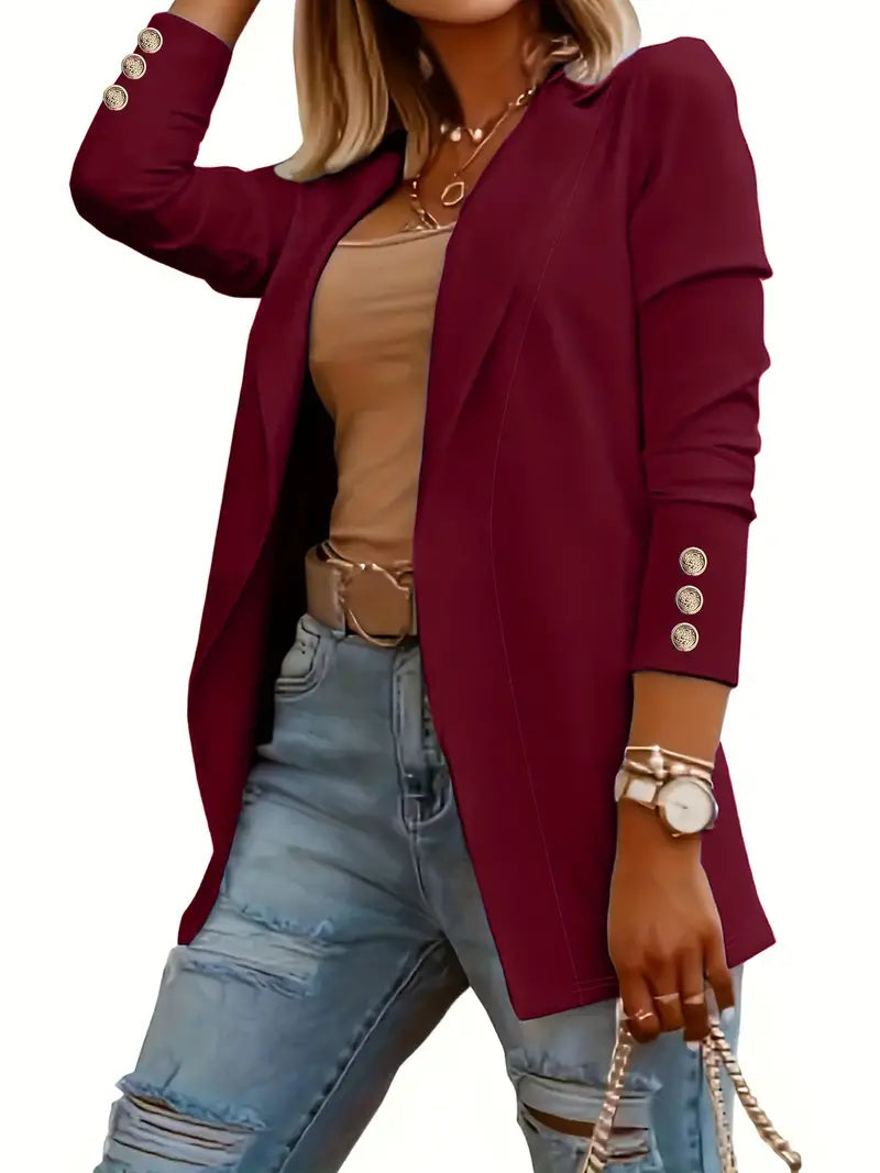 Fiona - Damenblazer Langarm Frühjahr Chic