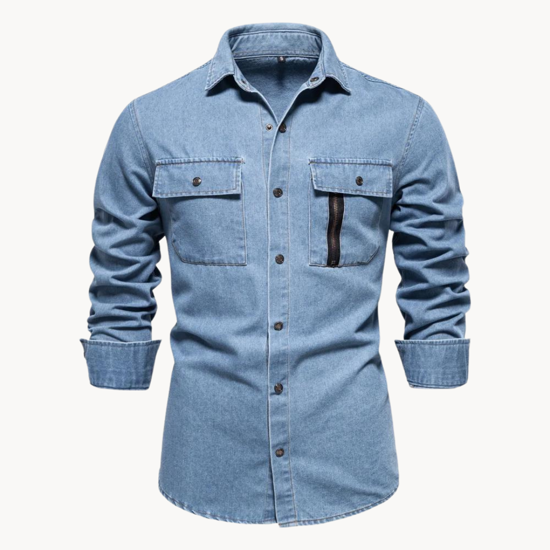 Comfortable Denim Shirt Loose Fit