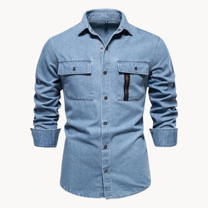 Comfortable Denim Shirt Loose Fit
