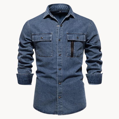 Comfortable Denim Shirt Loose Fit
