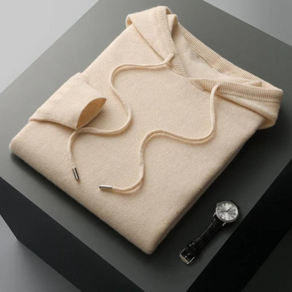 Soft Merino Cardigan Hoodie