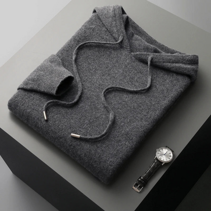 Soft Merino Cardigan Hoodie