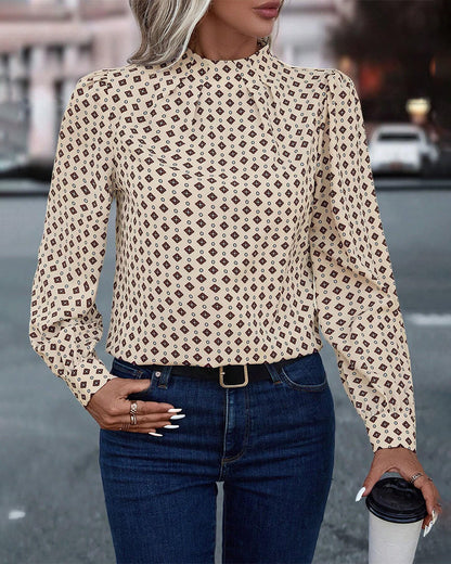 Retro Dress Women's Vintage Style Print