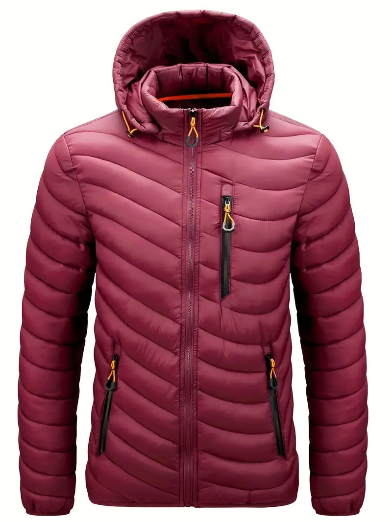 Men's Winter Jacket Lightly Insulated Warm