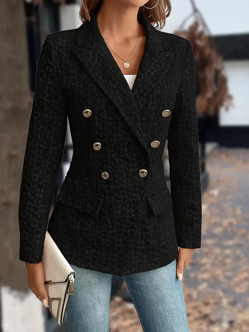Abigail - Robuste Blazer-Jacke mit Vordertaschen