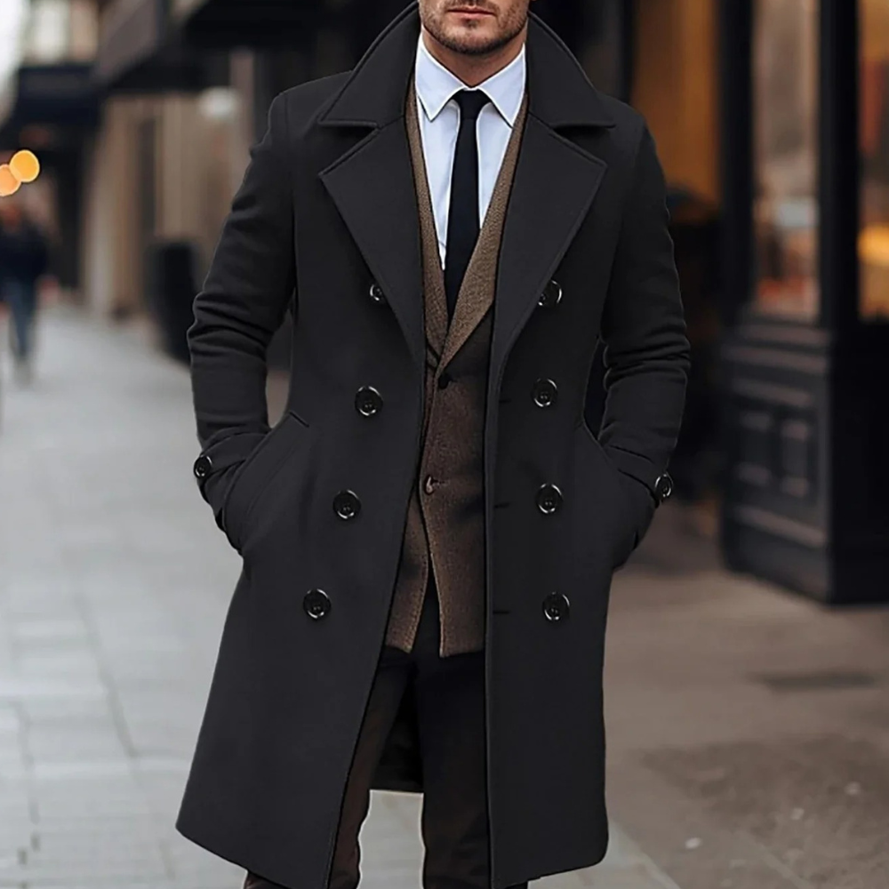Men's Spring Coat Elegant Modern