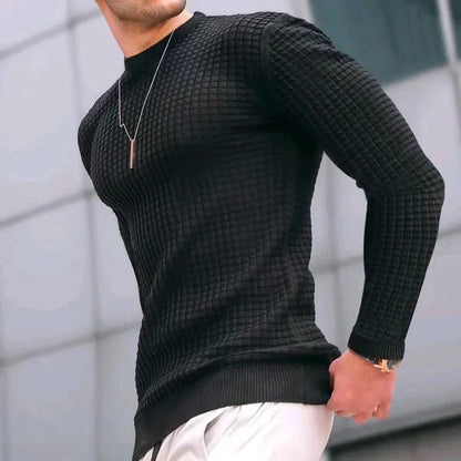 Eleganter Strickpullover Milano Slim Fit Design