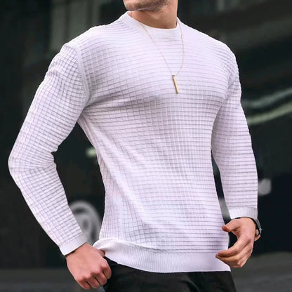 Eleganter Strickpullover Milano Slim Fit Design