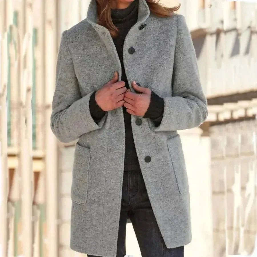 Stylish Women's Trench Coat Elegant Design
