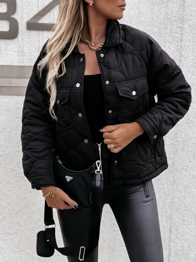 Elegant Women's Winter Coat Stylish Warm
