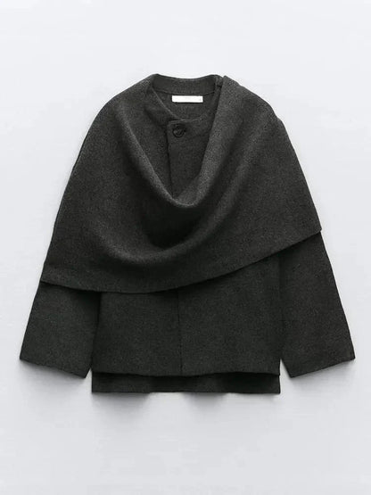 Elegant Women's Winter Clothing Retro Style
