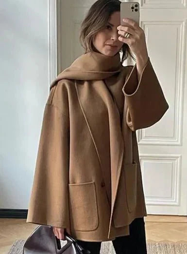 Elegant Women's Winter Clothing Retro Style