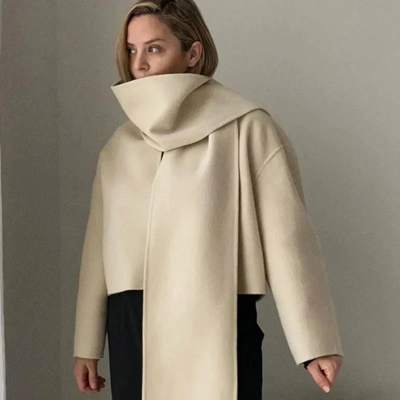Elegant Women's Winter Clothing Retro Style