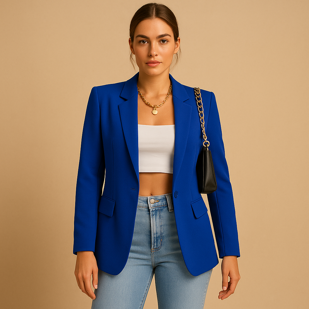 Women's Slim Fit Blazer Jacket