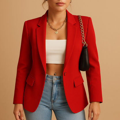 Women's Slim Fit Blazer Jacket