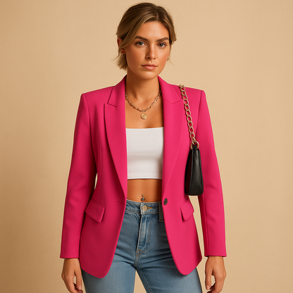 Women's Slim Fit Blazer Jacket