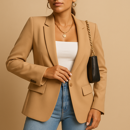Women's Slim Fit Blazer Jacket