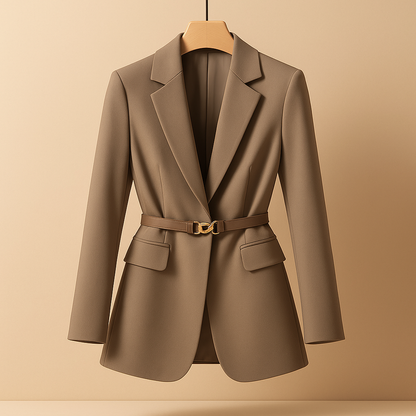 Women's Blazer Elegant Tailored Fit