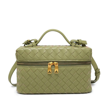 Stylish women's handbag with textile design