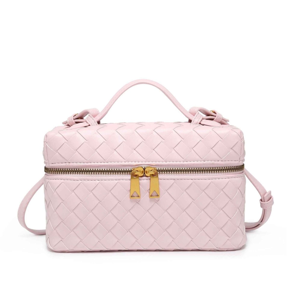 Stylish women's handbag with textile design
