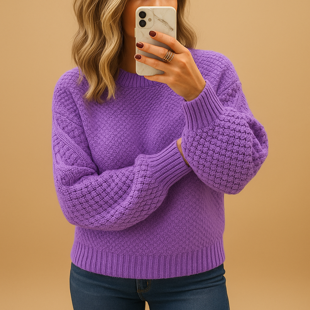 Cozy Winter Sweater Chunky Knit Soft