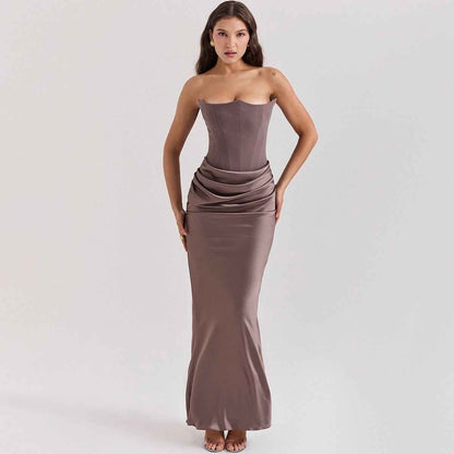 Elegant Evening Dress With Corset