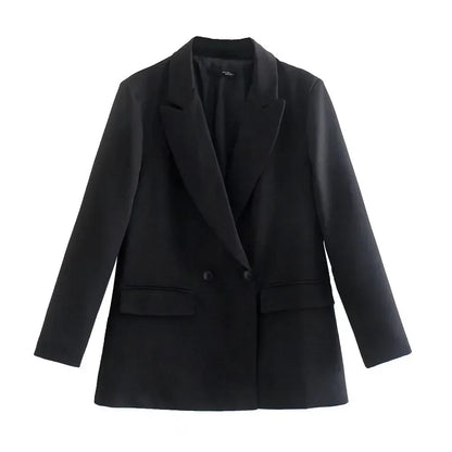 Stylish Women's Blazer With Pockets
