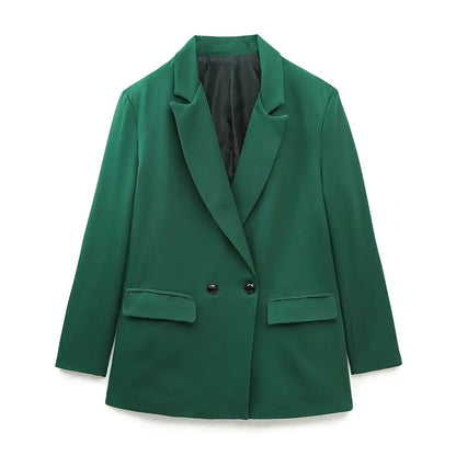 Stylish Women's Blazer With Pockets