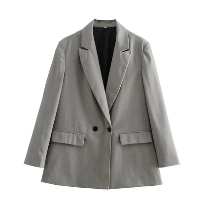 Stylish Women's Blazer With Pockets