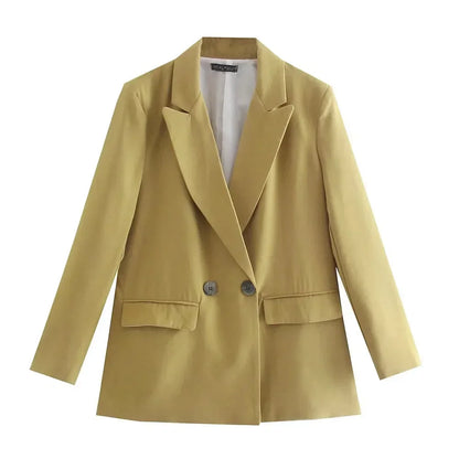 Stylish Women's Blazer With Pockets
