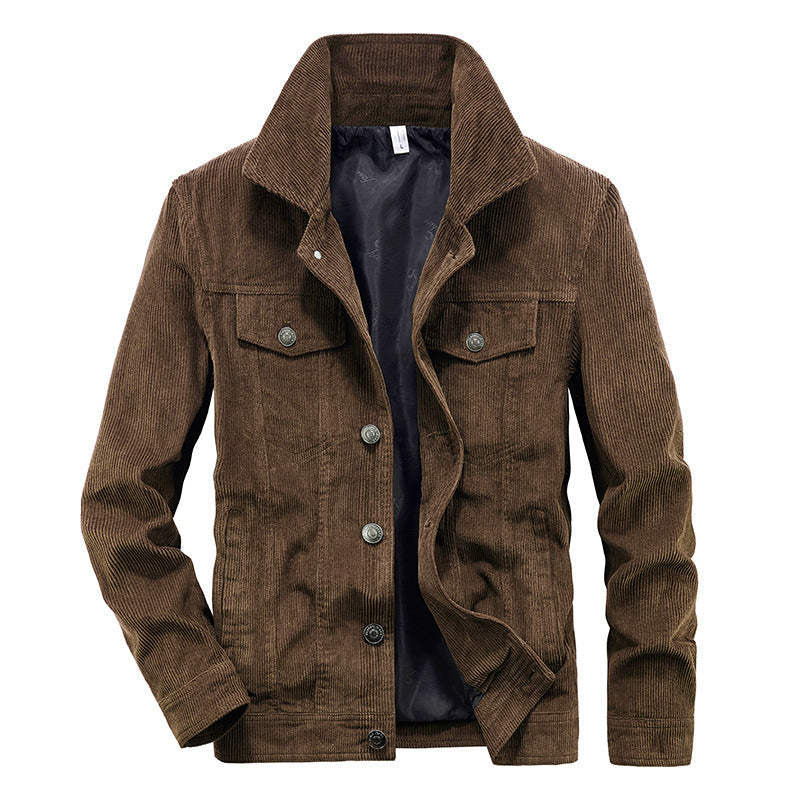 Praktische Herrenjacke Leicht Cord