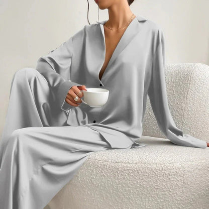 Women's Loungewear Set Blouse and Trousers