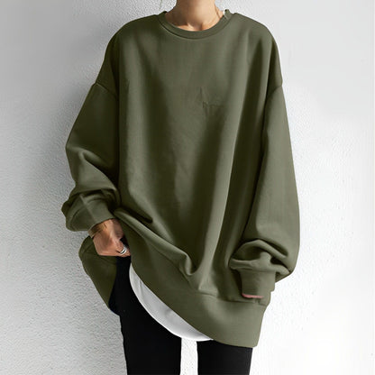 Oversized Sweatshirt Generously Comfortable