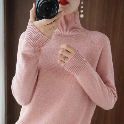 Stylischer Rollkragen Pullover Elegantes Design