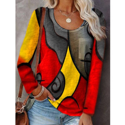 Bequemes Freizeitshirt Elegantes Design - IdealeKleiden