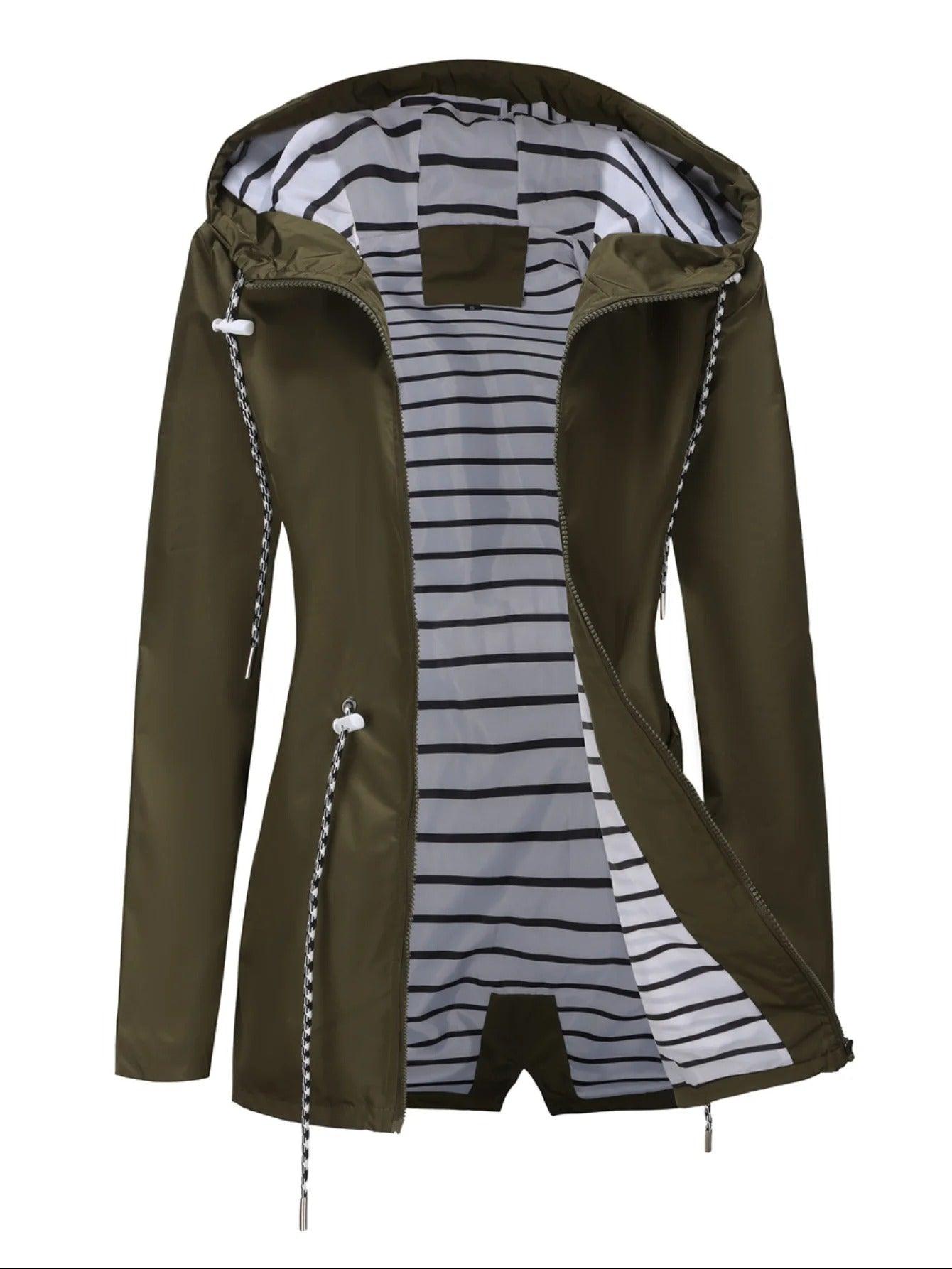 Waterproof Long Outdoor Jacket