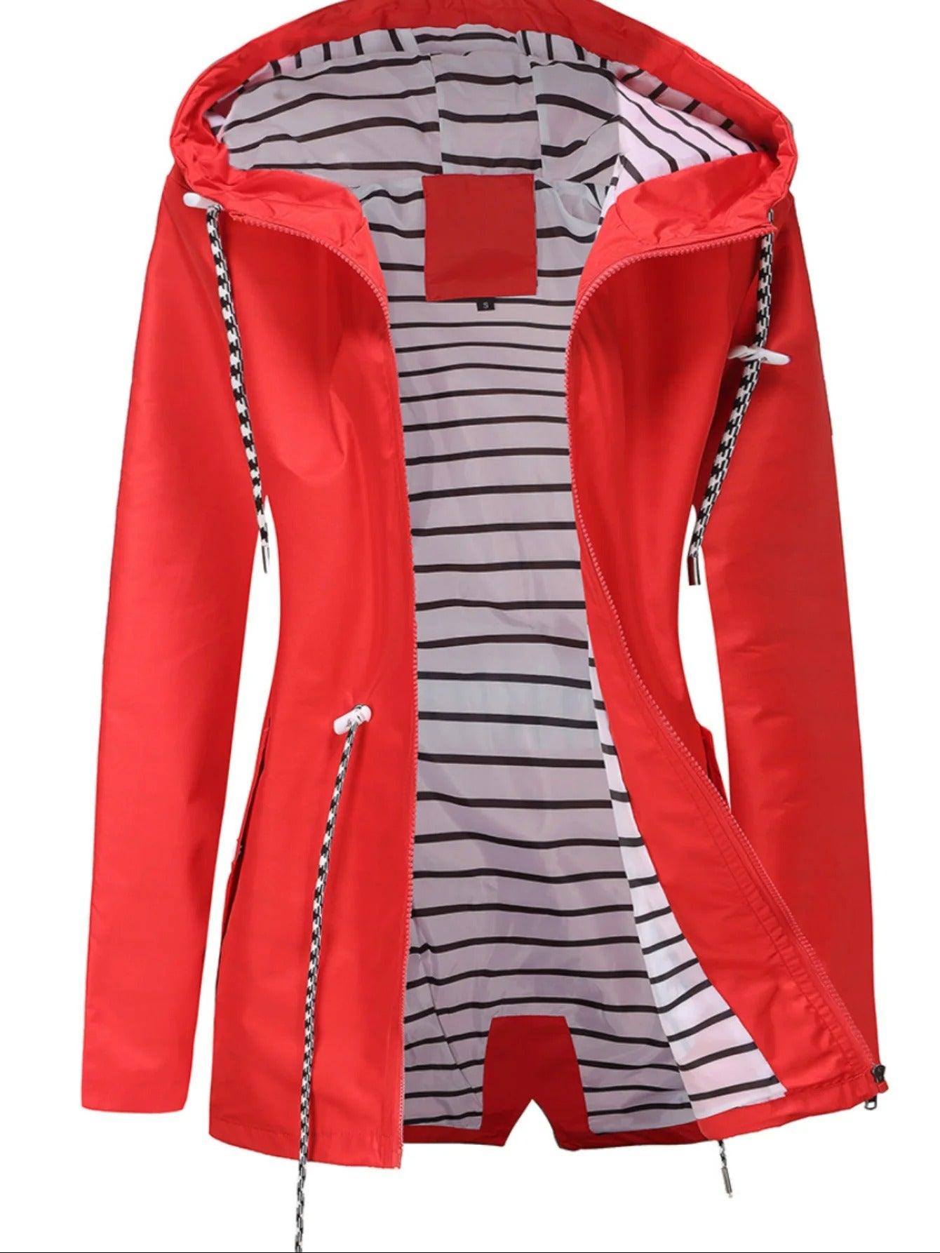 Waterproof Long Outdoor Jacket