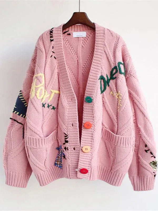 Comfortable Knit Cardigan Shorter Sweater for Women