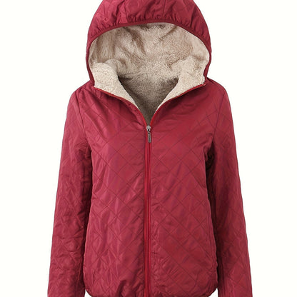 Warm Padded Winter Jacket with Hood