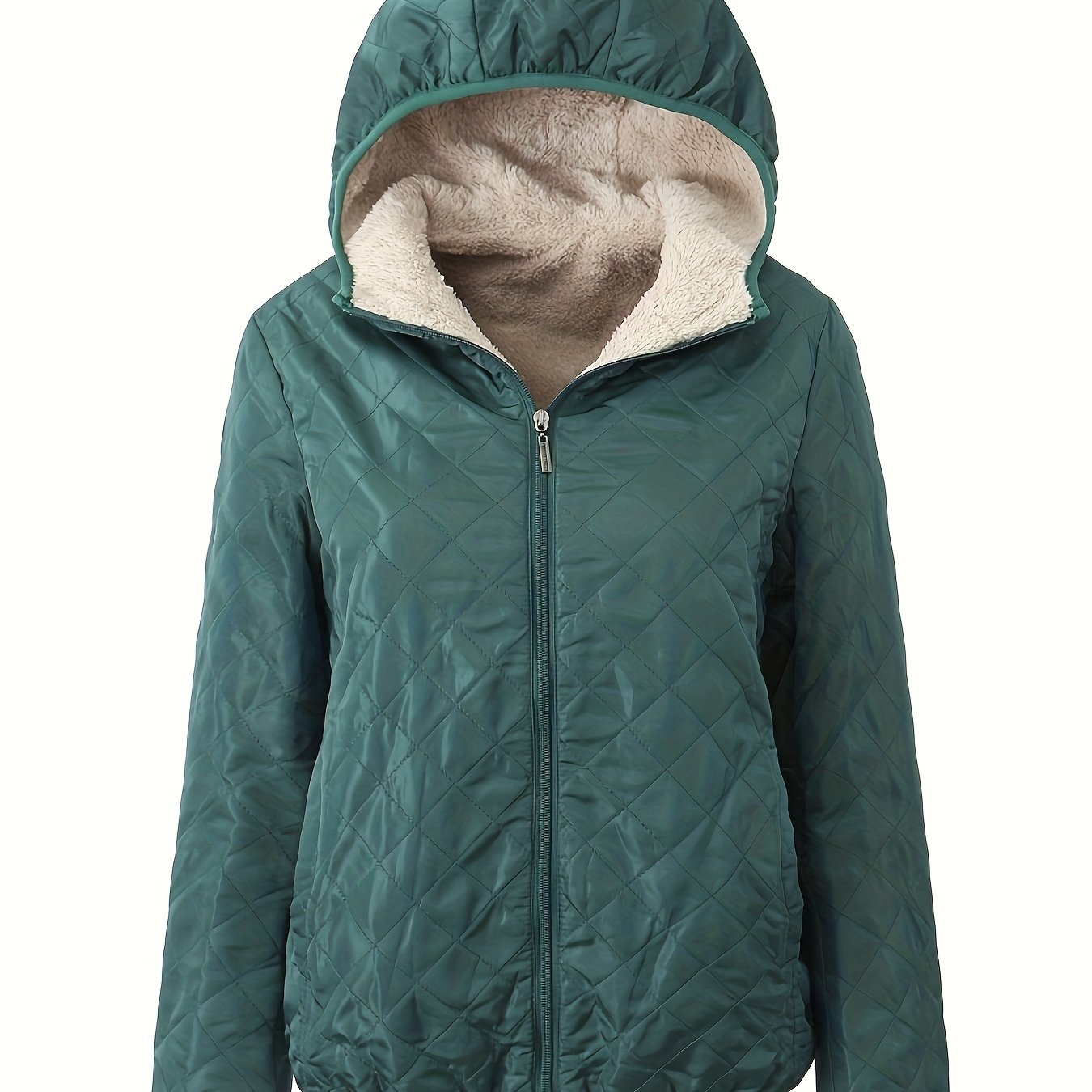 Warm Padded Winter Jacket with Hood