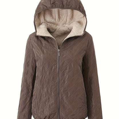 Warm Padded Winter Jacket with Hood