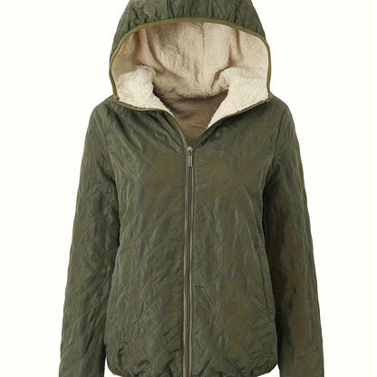 Warm Padded Winter Jacket with Hood
