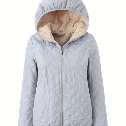 Warm Padded Winter Jacket with Hood