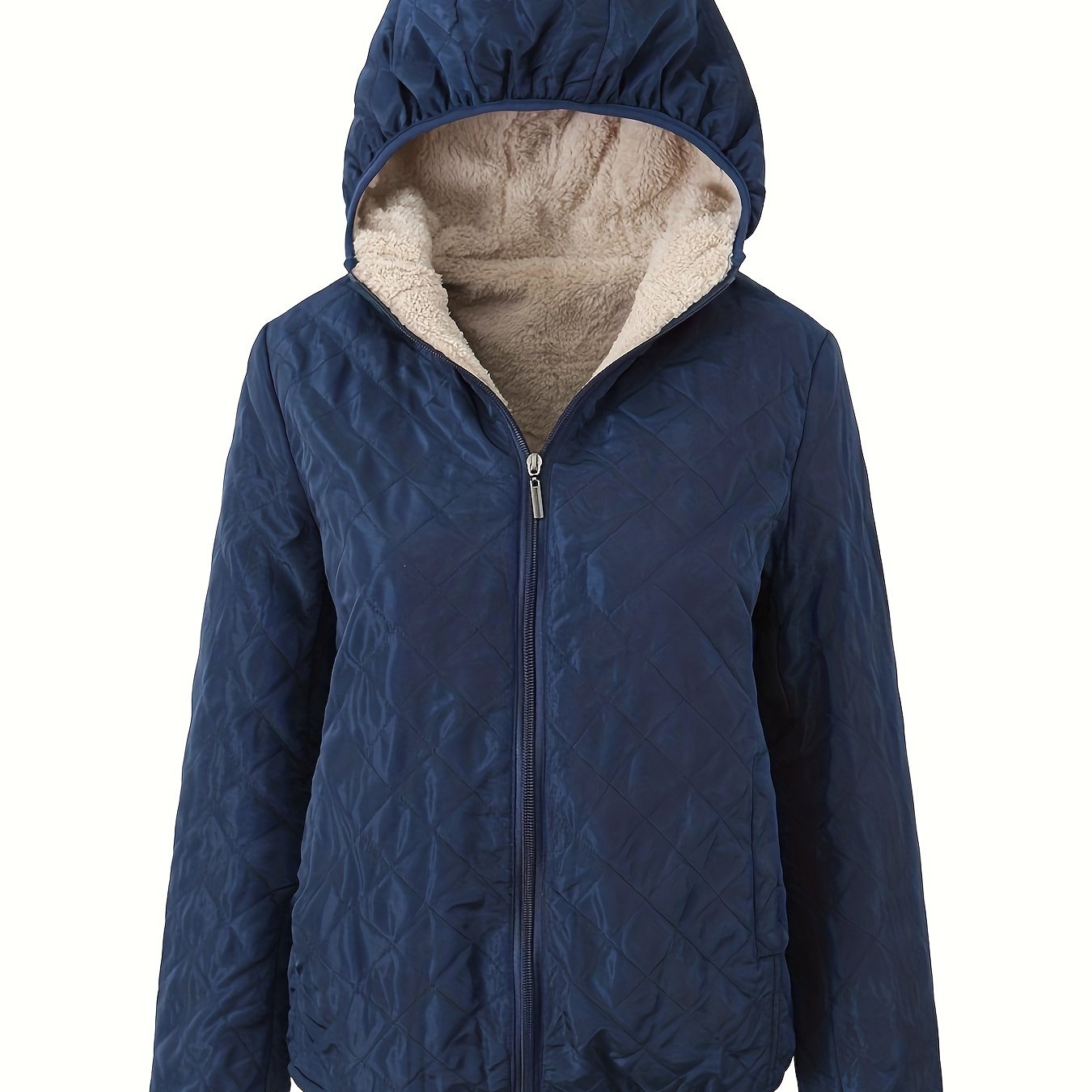 Warm Padded Winter Jacket with Hood