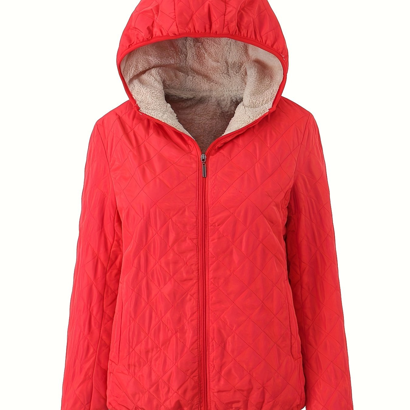 Warm Padded Winter Jacket with Hood