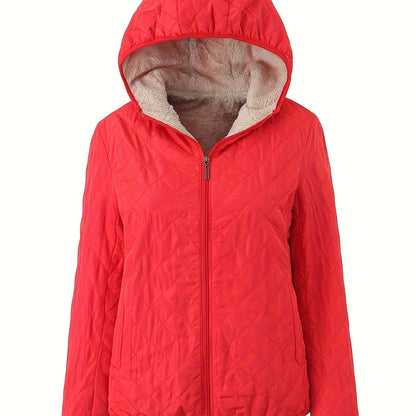 Warm Padded Winter Jacket with Hood